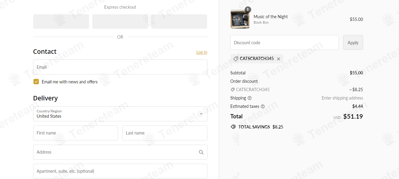 Angela J Ford apply coupon code