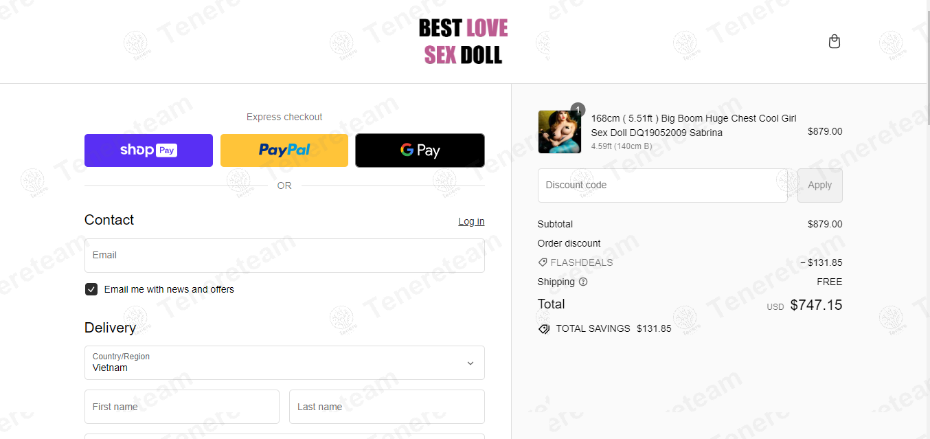 75% OFF Best Love Sex Doll Coupon Codes