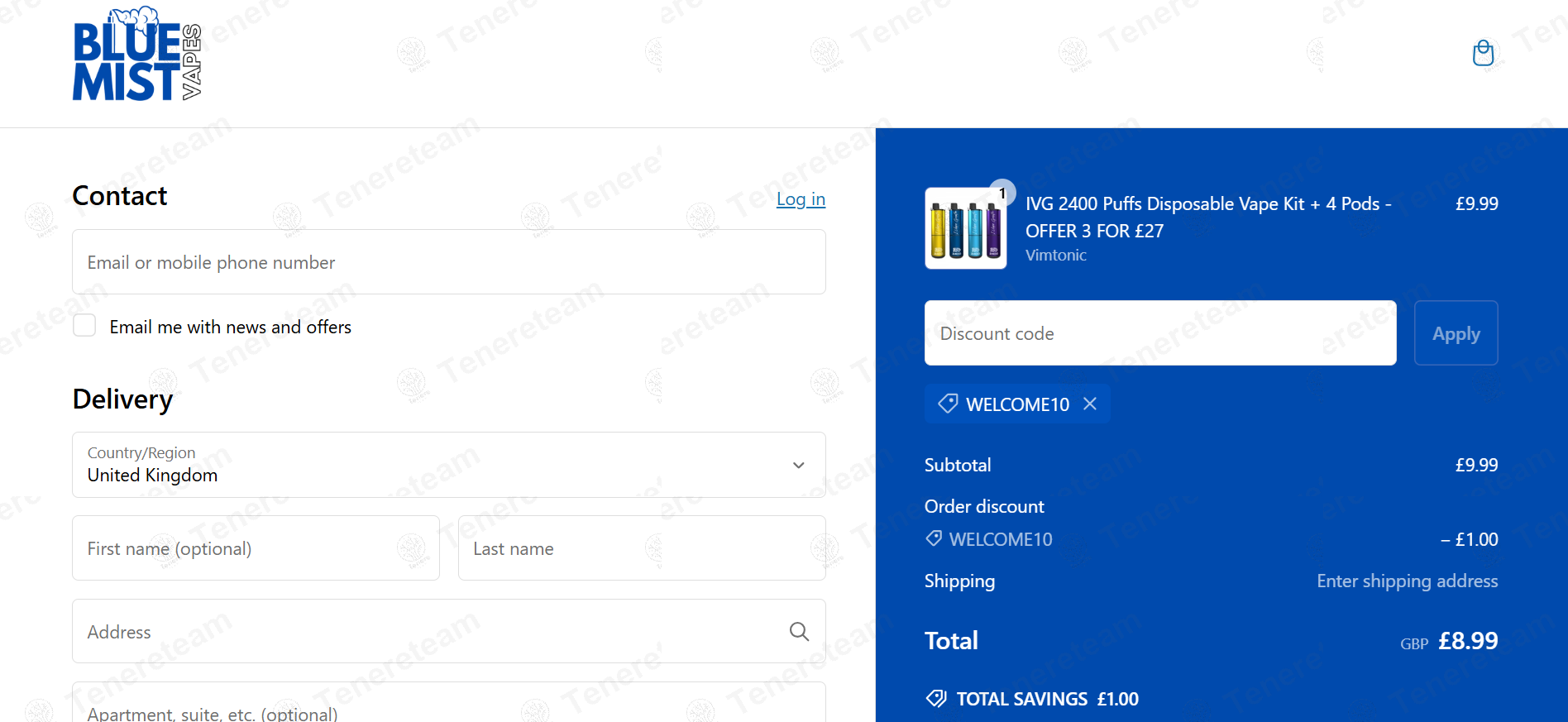 elf bar vape uk How to apply a reward discount code when a volume discount has been ap –  Bay Vape