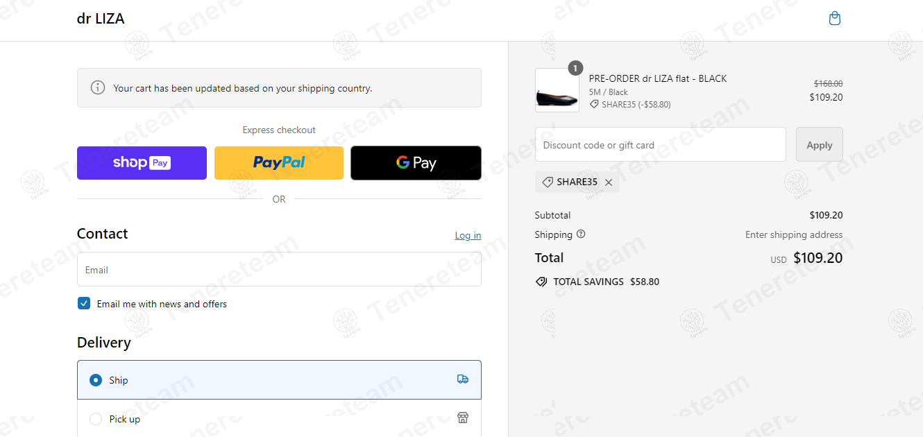 Dr Liza Shoes apply coupon code