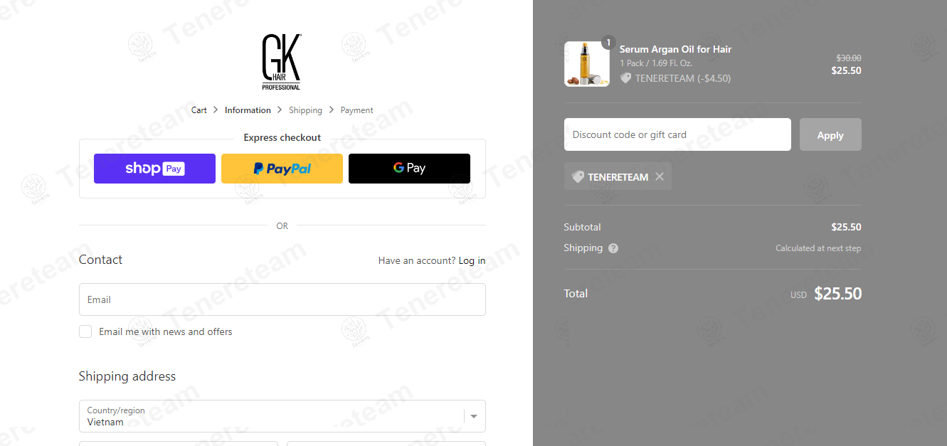 GKhair apply coupon code