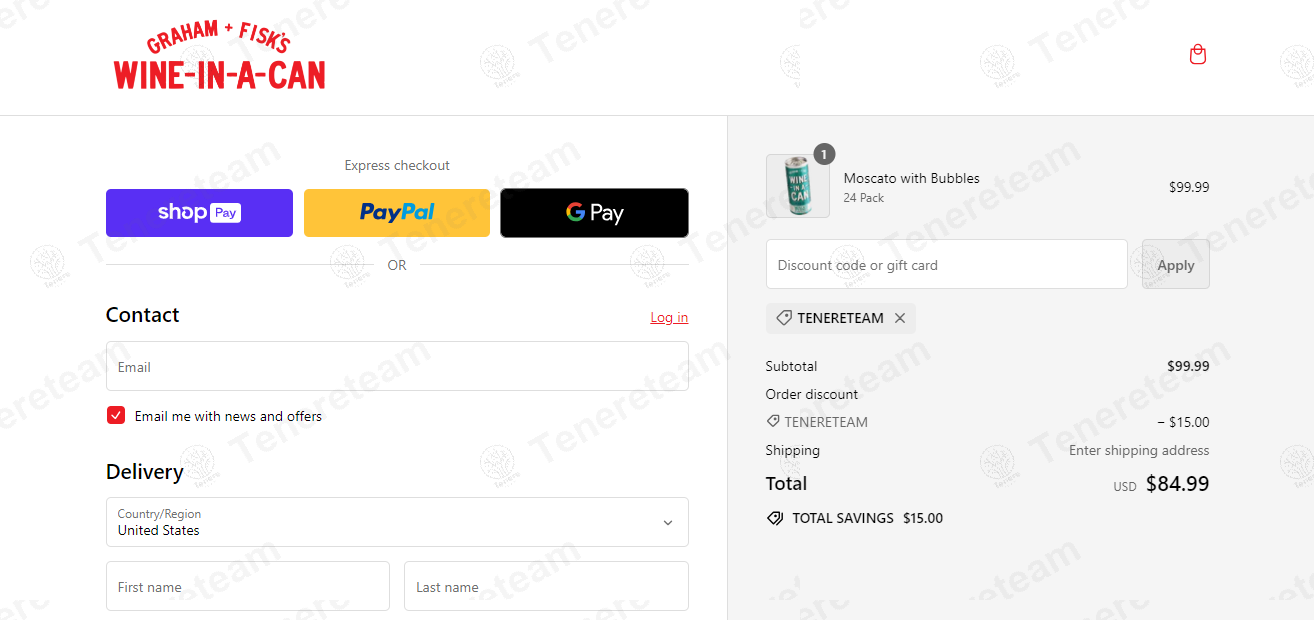 Graham And Fisk apply coupon code