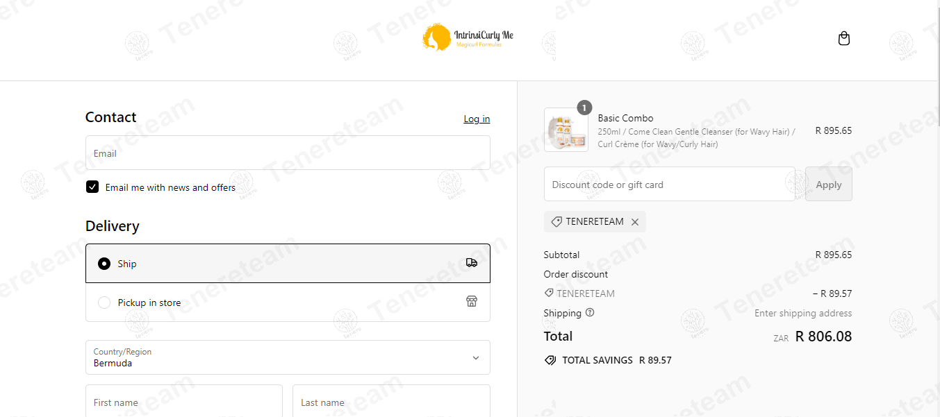 IntrinsiCurly Me apply coupon code