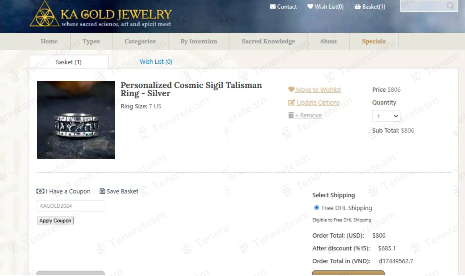 Ka Gold Jewelry apply coupon code