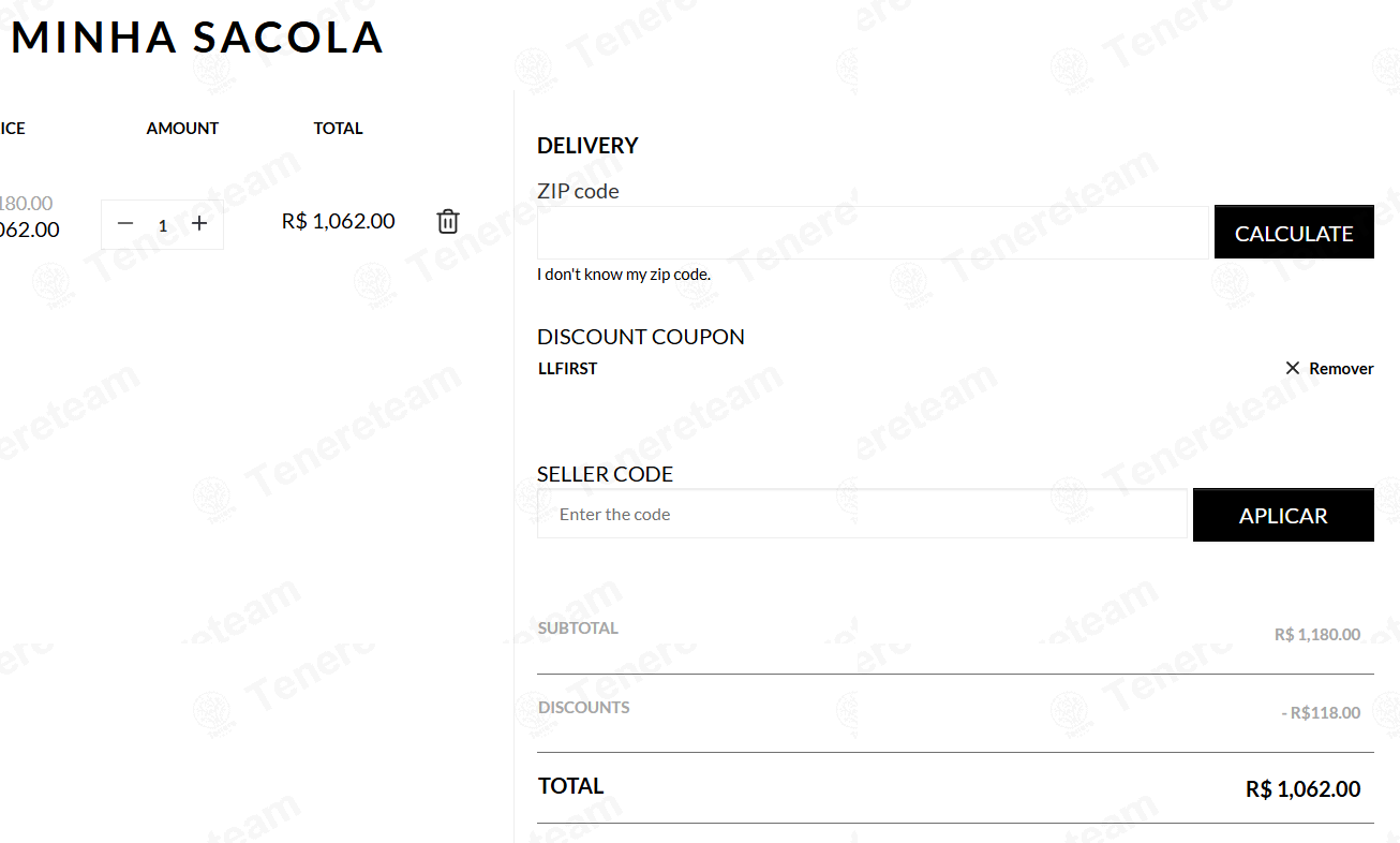 Lelis BR apply coupon code