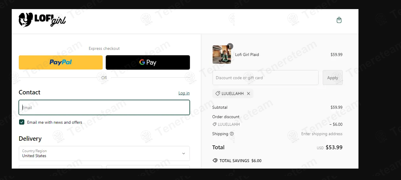 Lofi Girl apply coupon code