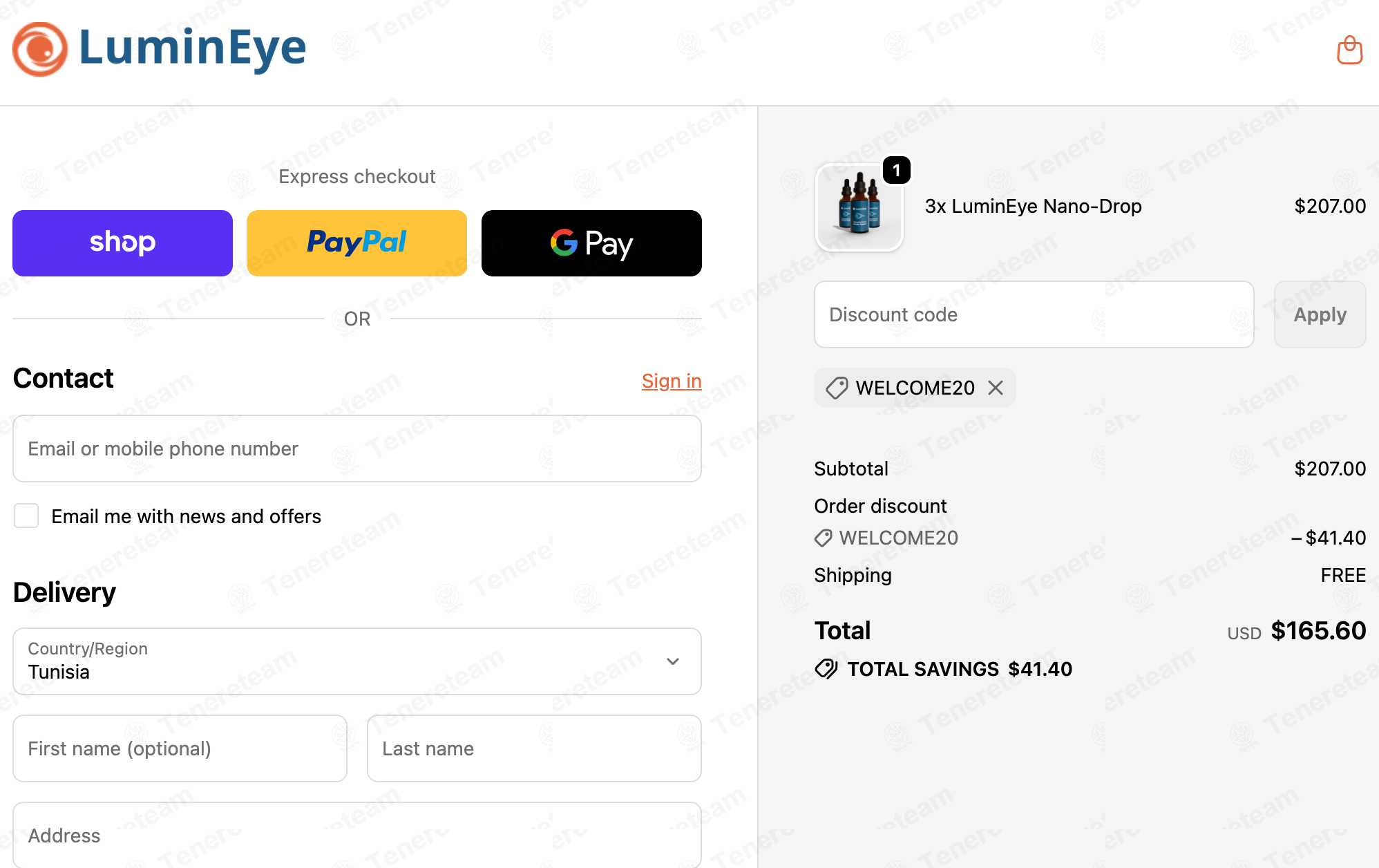 Lumindrops CO apply coupon code