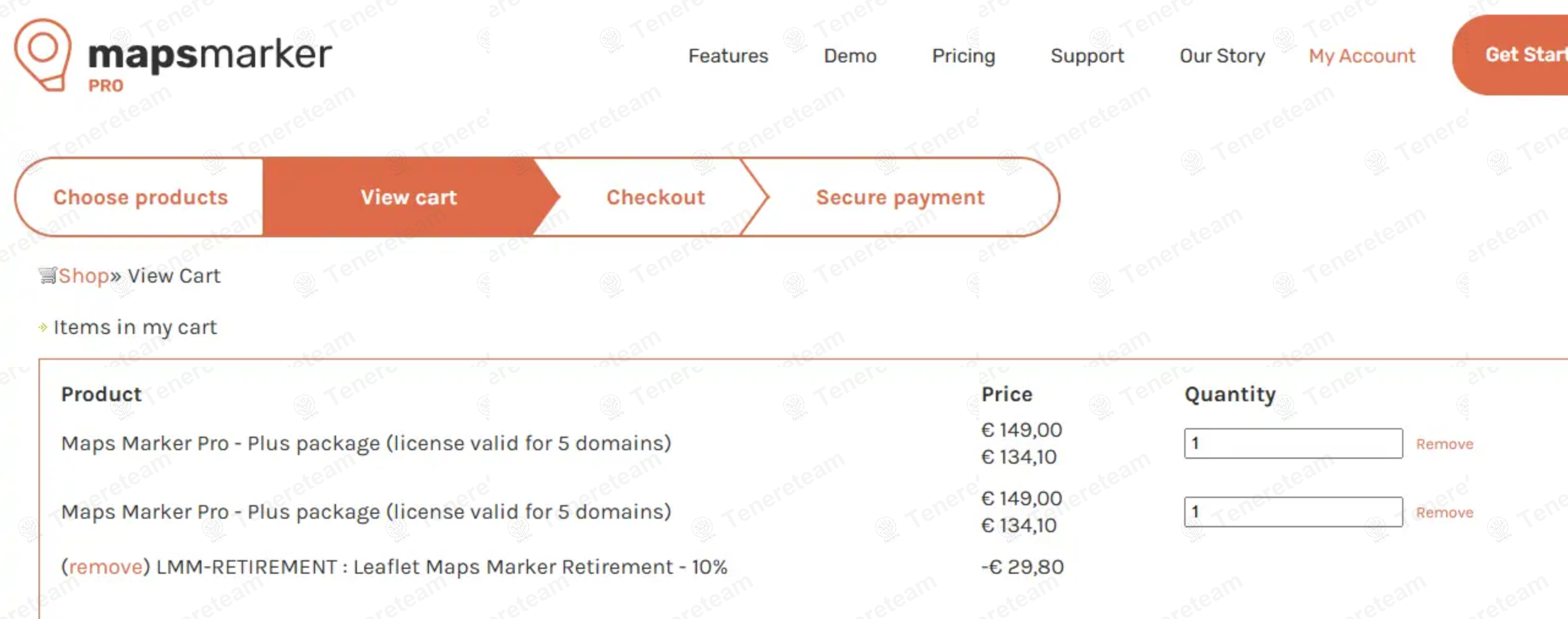 MapsMarker apply coupon code