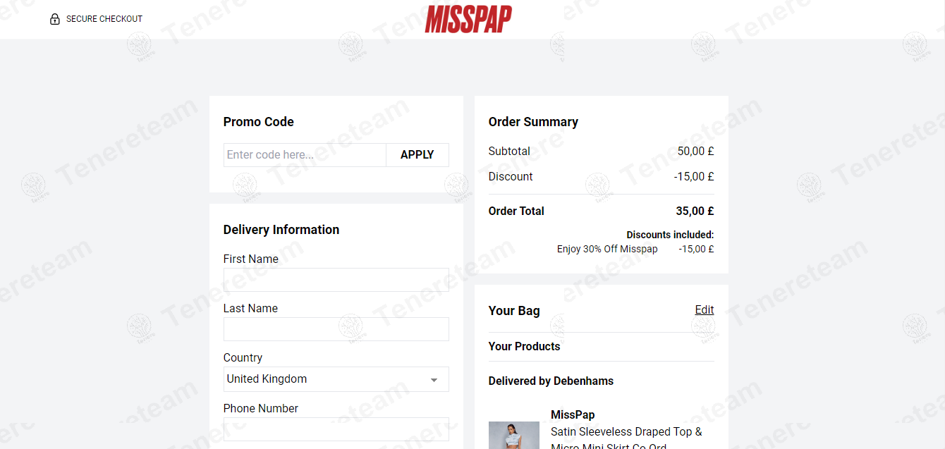 Misspap apply coupon code