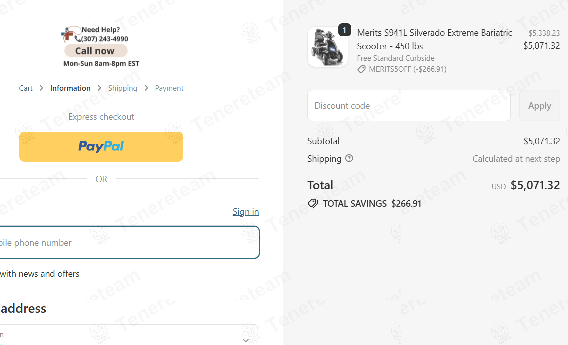 Mobilitypalace apply coupon code