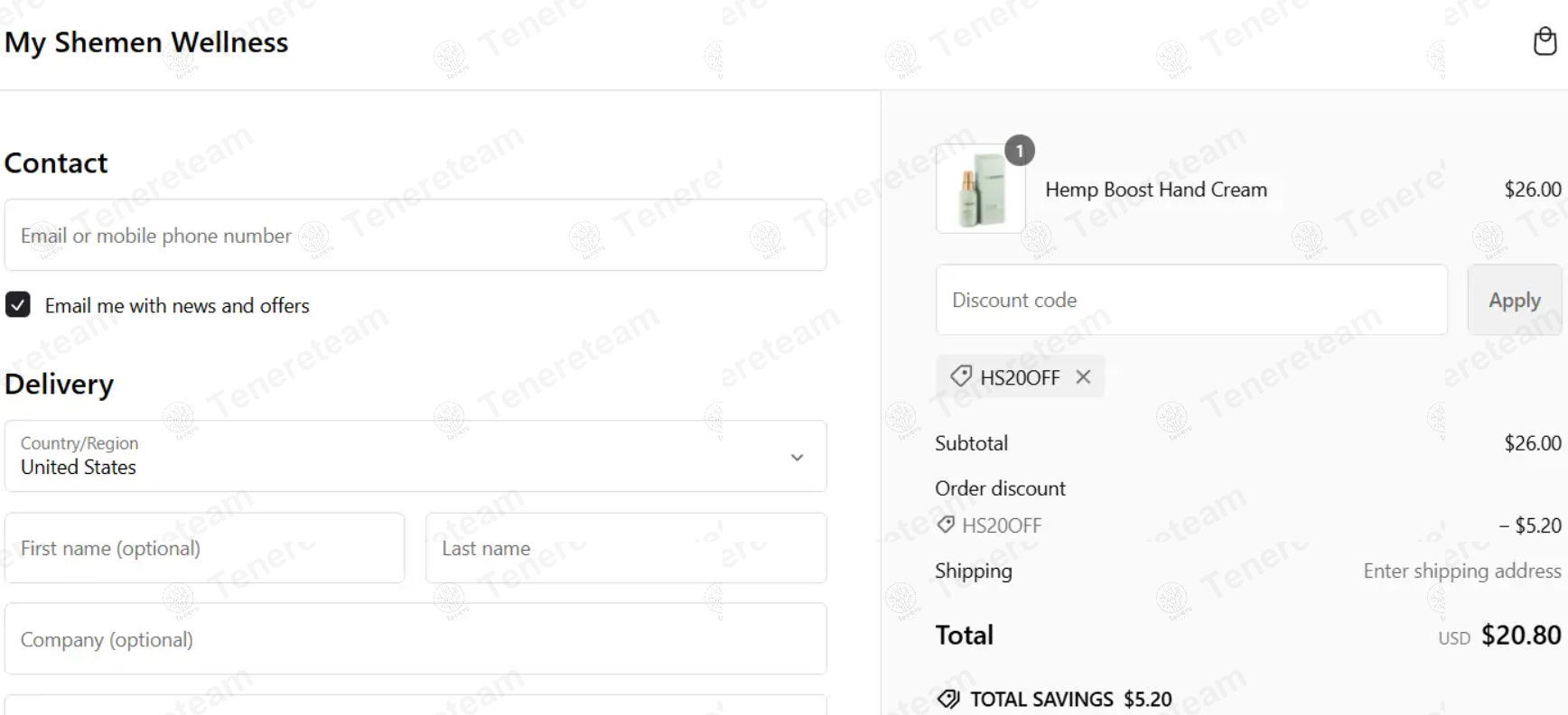 My Shemen apply coupon code