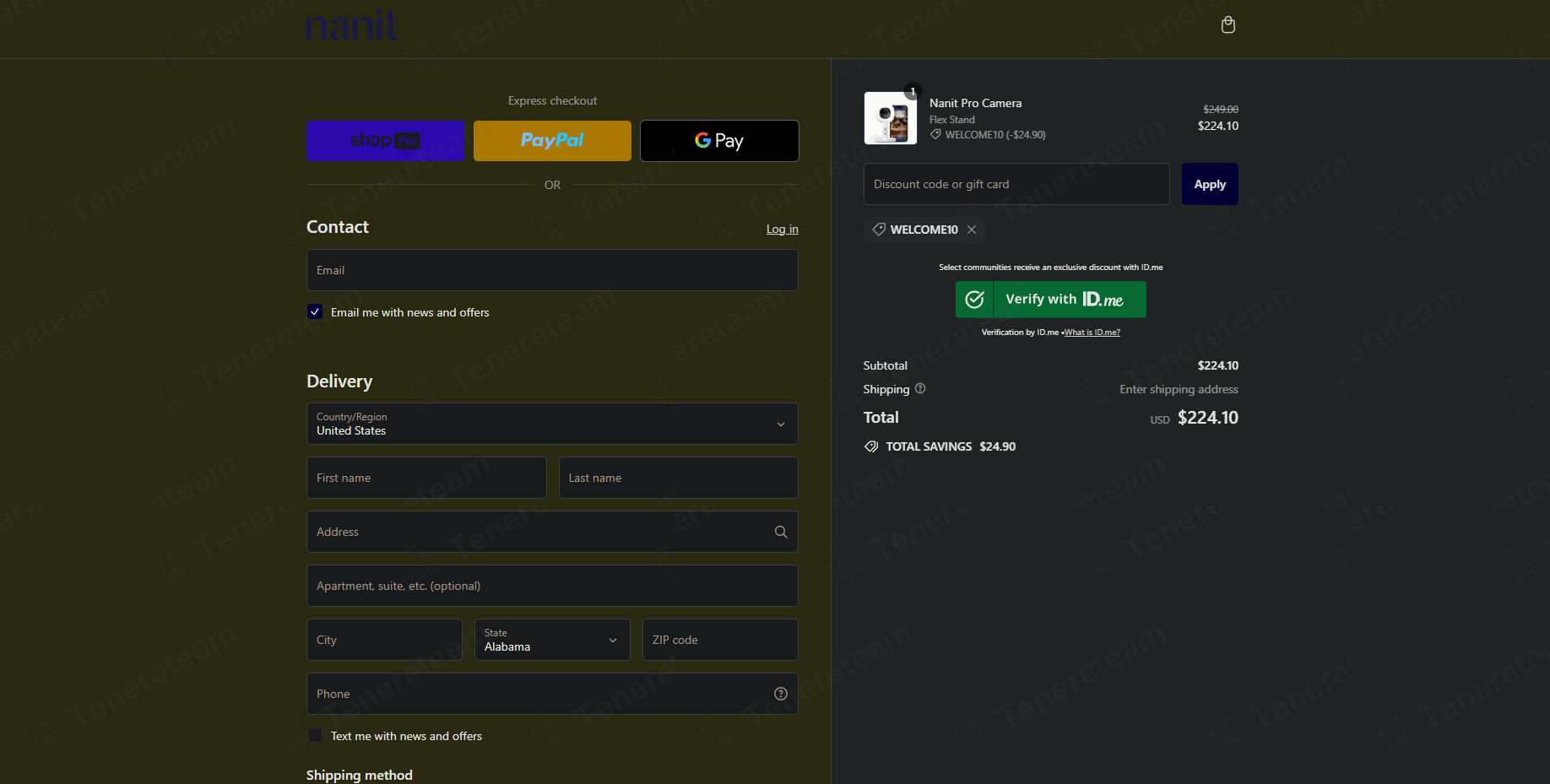 Nanit apply coupon code