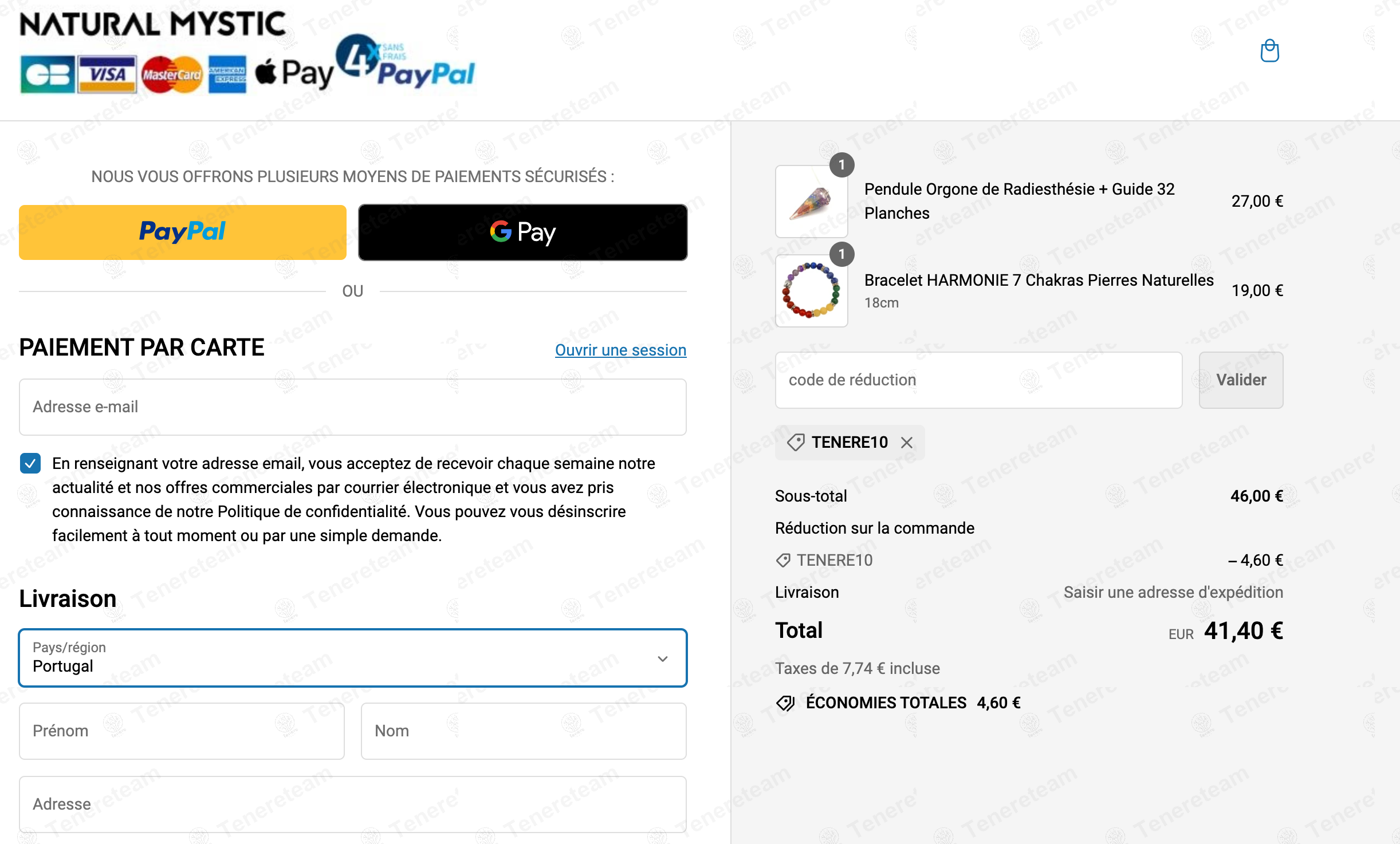 Natural Mystic Orgonites apply coupon code