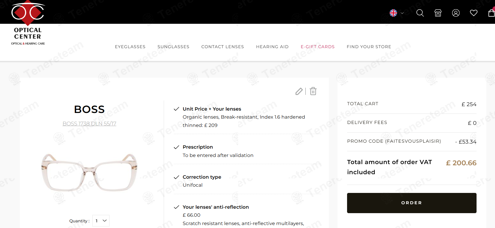 Optical Center UK apply coupon code