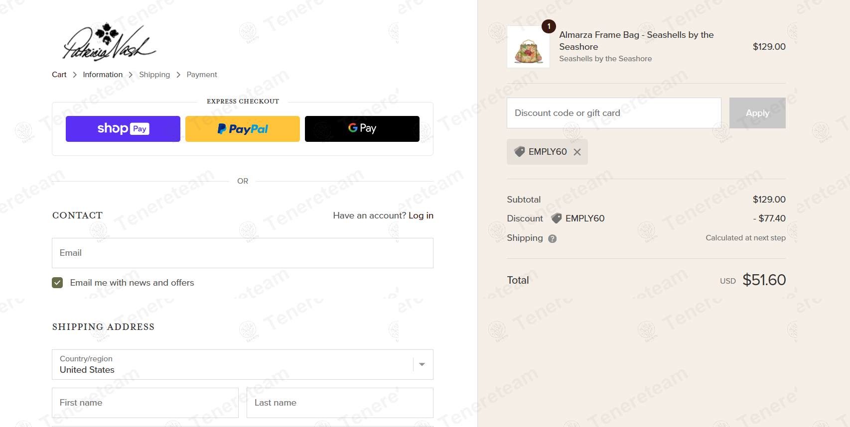 Patricia Nash apply coupon code