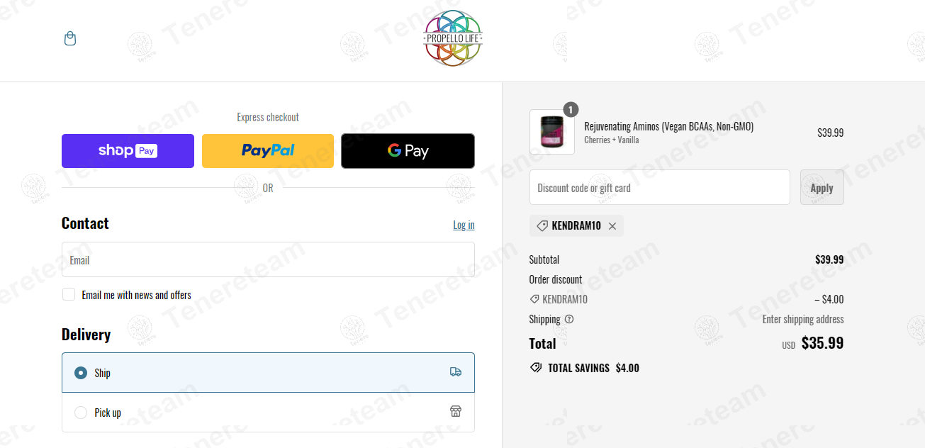 Propello Life apply coupon code