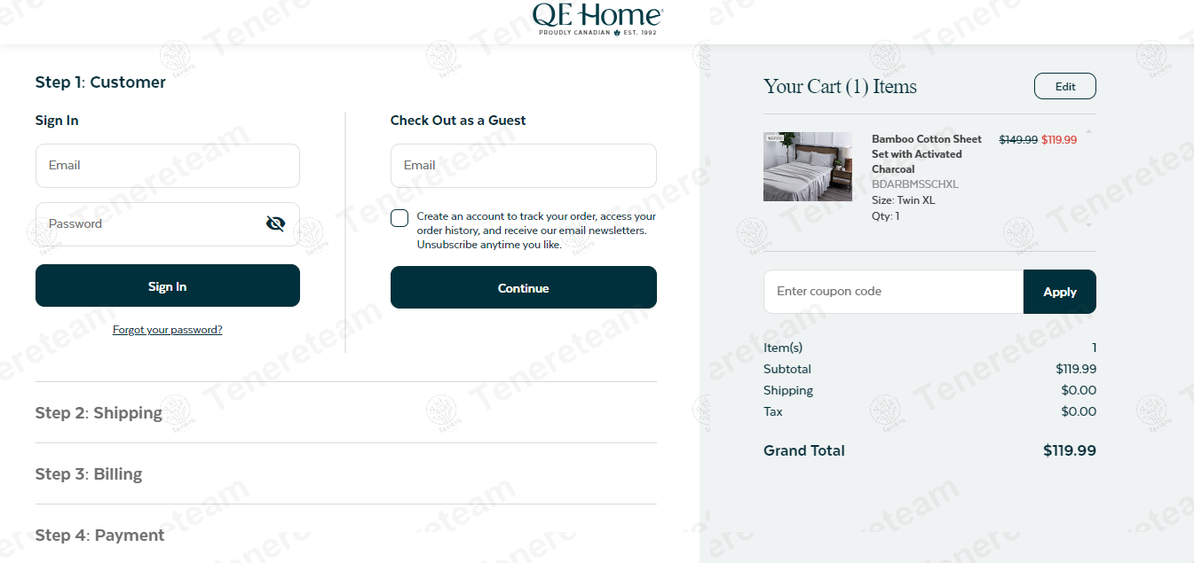 Qe Home apply coupon code