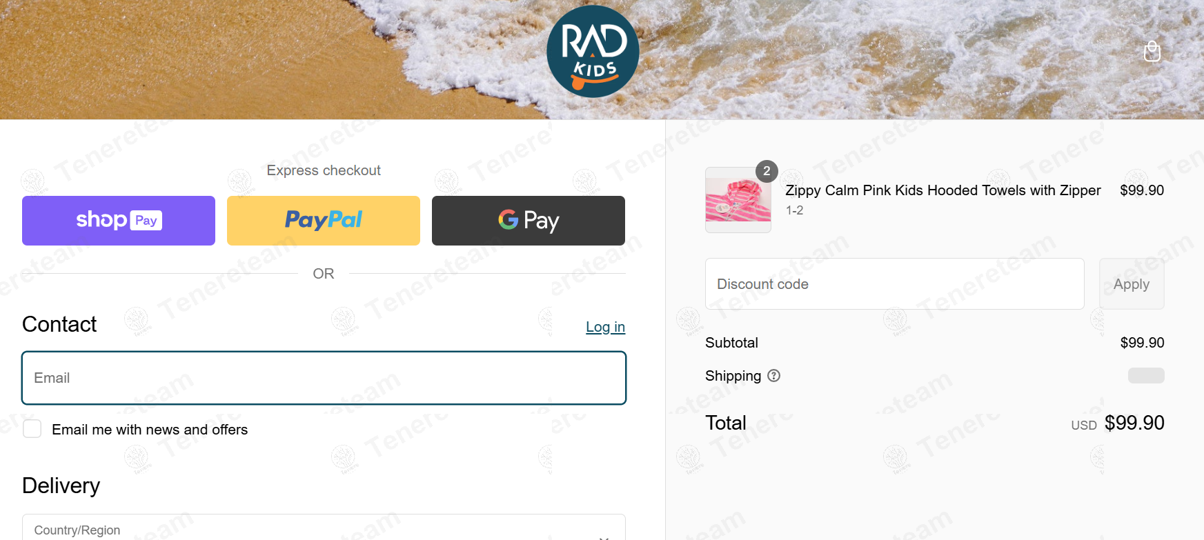 Rad Kids USA apply coupon code