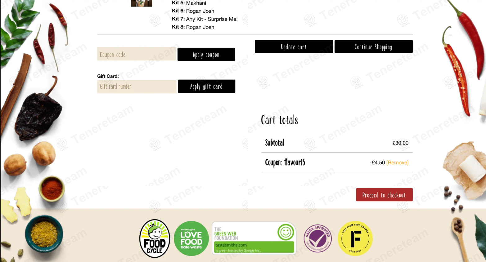 Tastesmiths apply coupon code