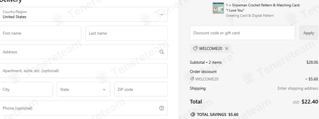 The Kindness Company apply coupon code