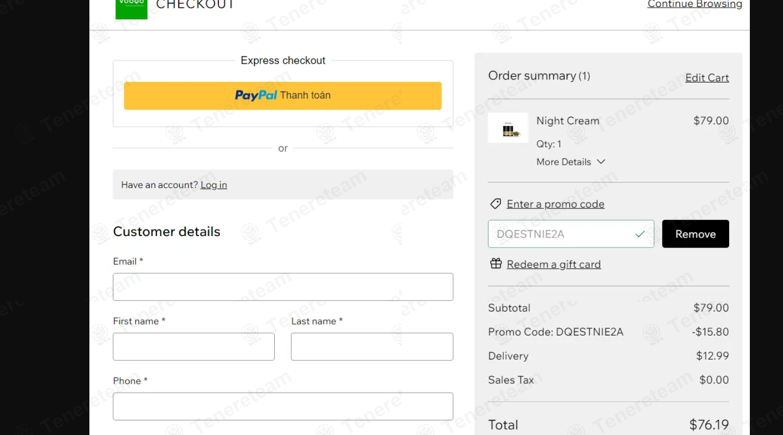 Vooqo apply coupon code