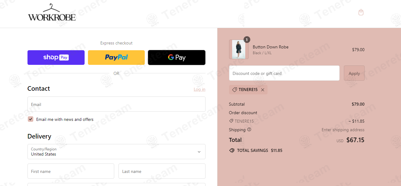 Workrobe apply coupon code