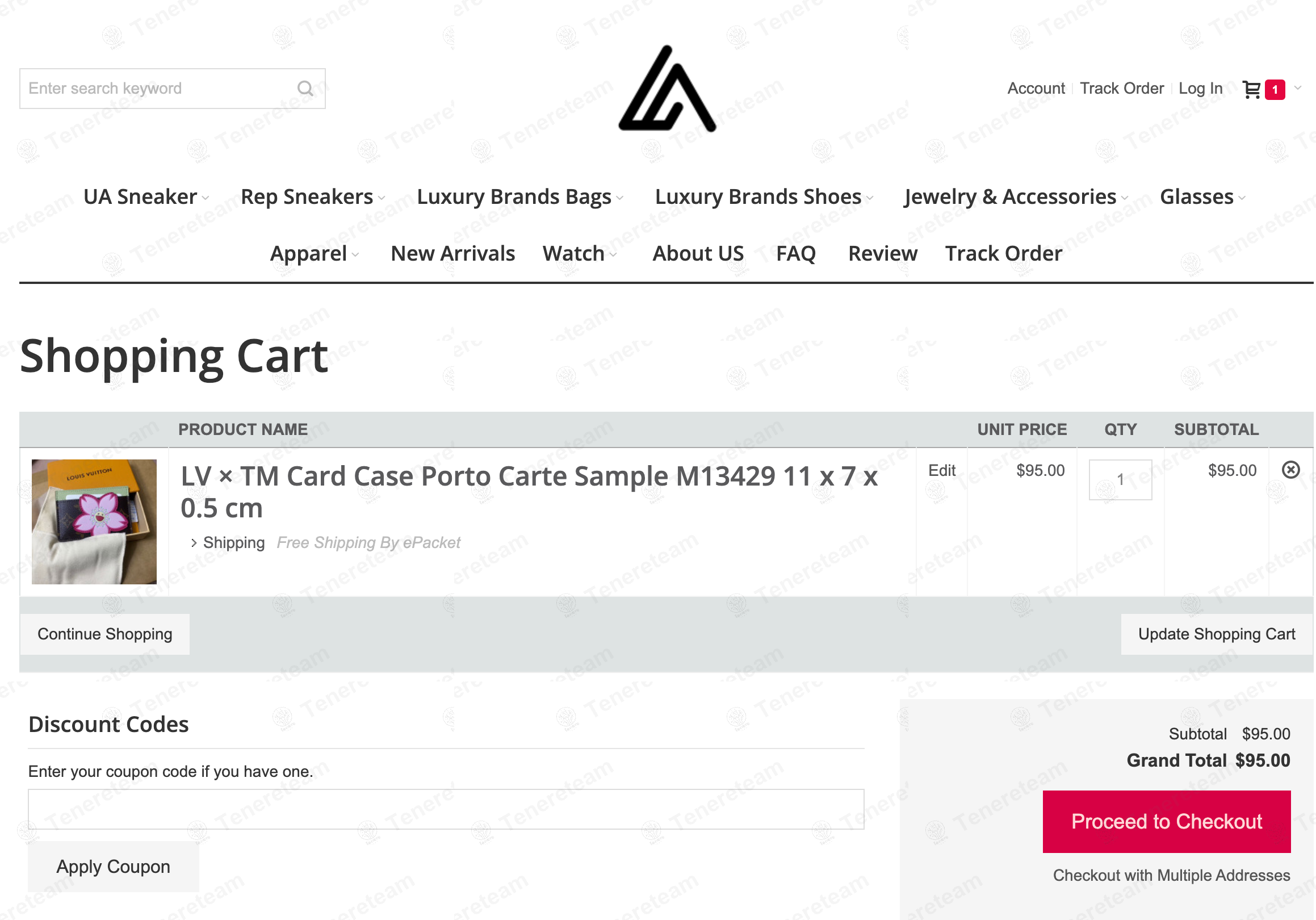 Artemis Fashion RU apply coupon code