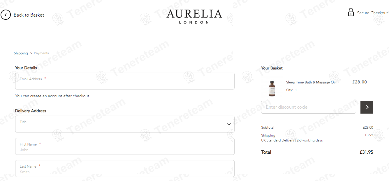 Aurelia Skincare apply coupon code