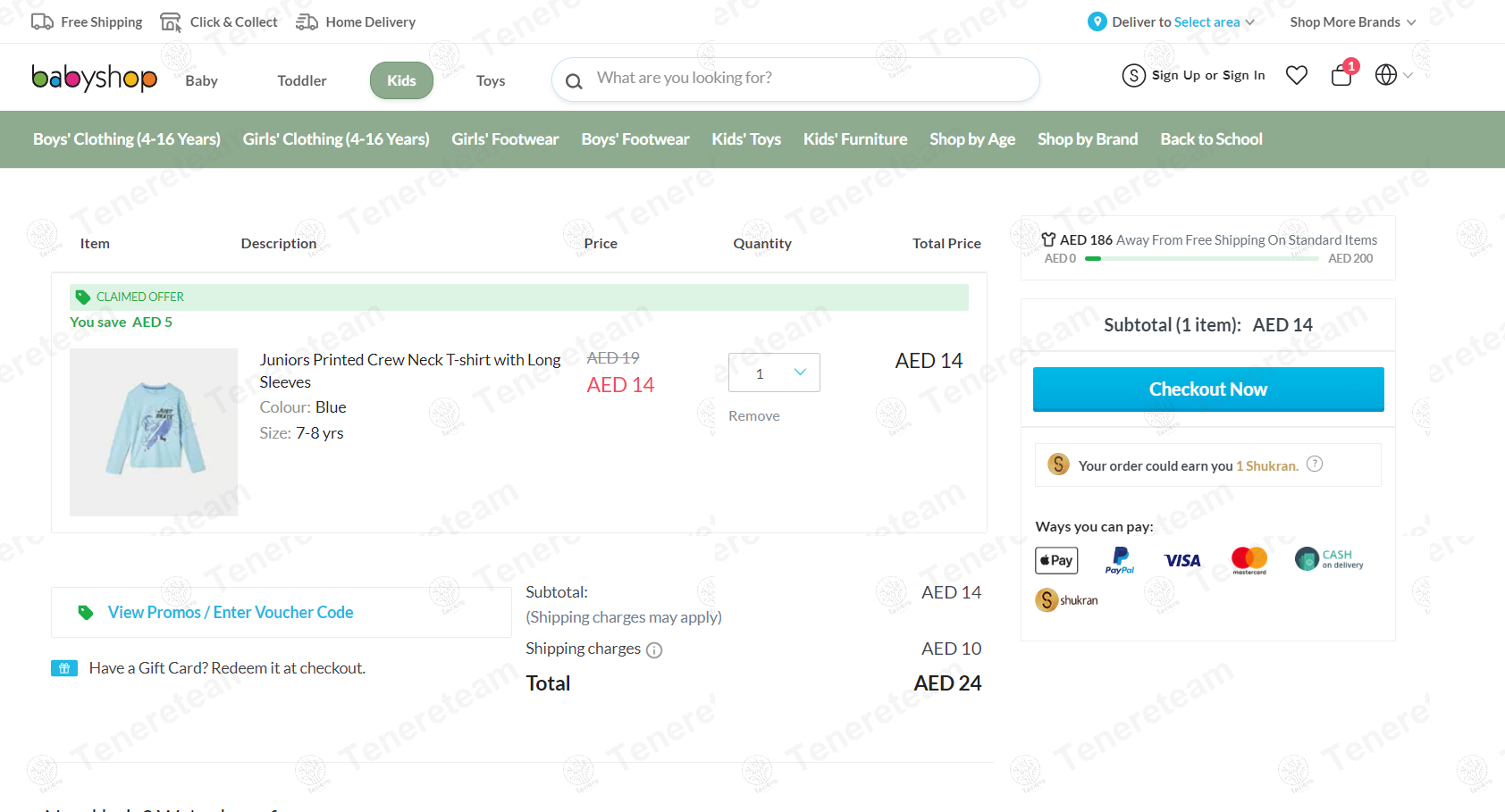 BabyShopStores apply coupon code