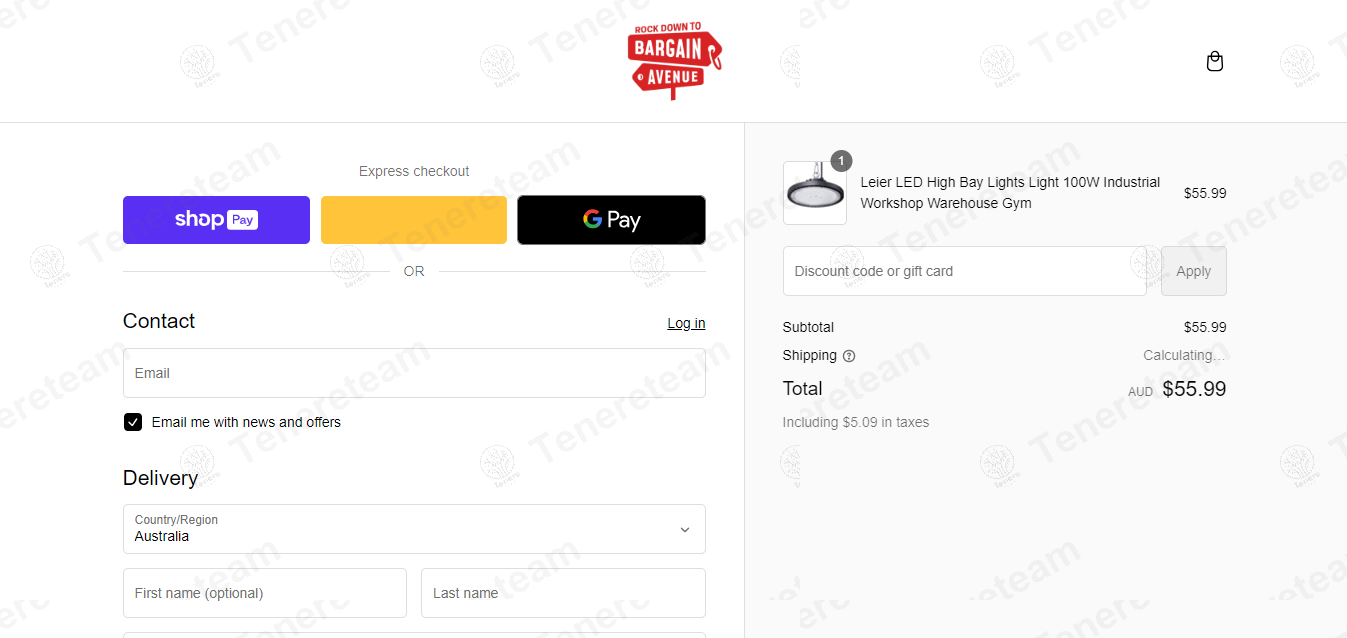 Bargain Avenue apply coupon code
