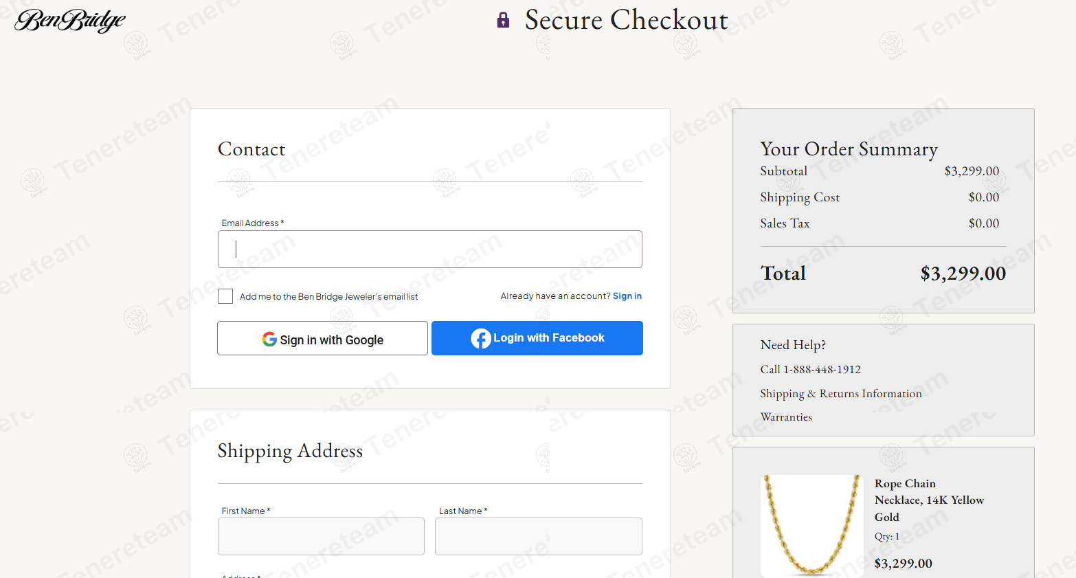 Ben Bridge Jeweler apply coupon code
