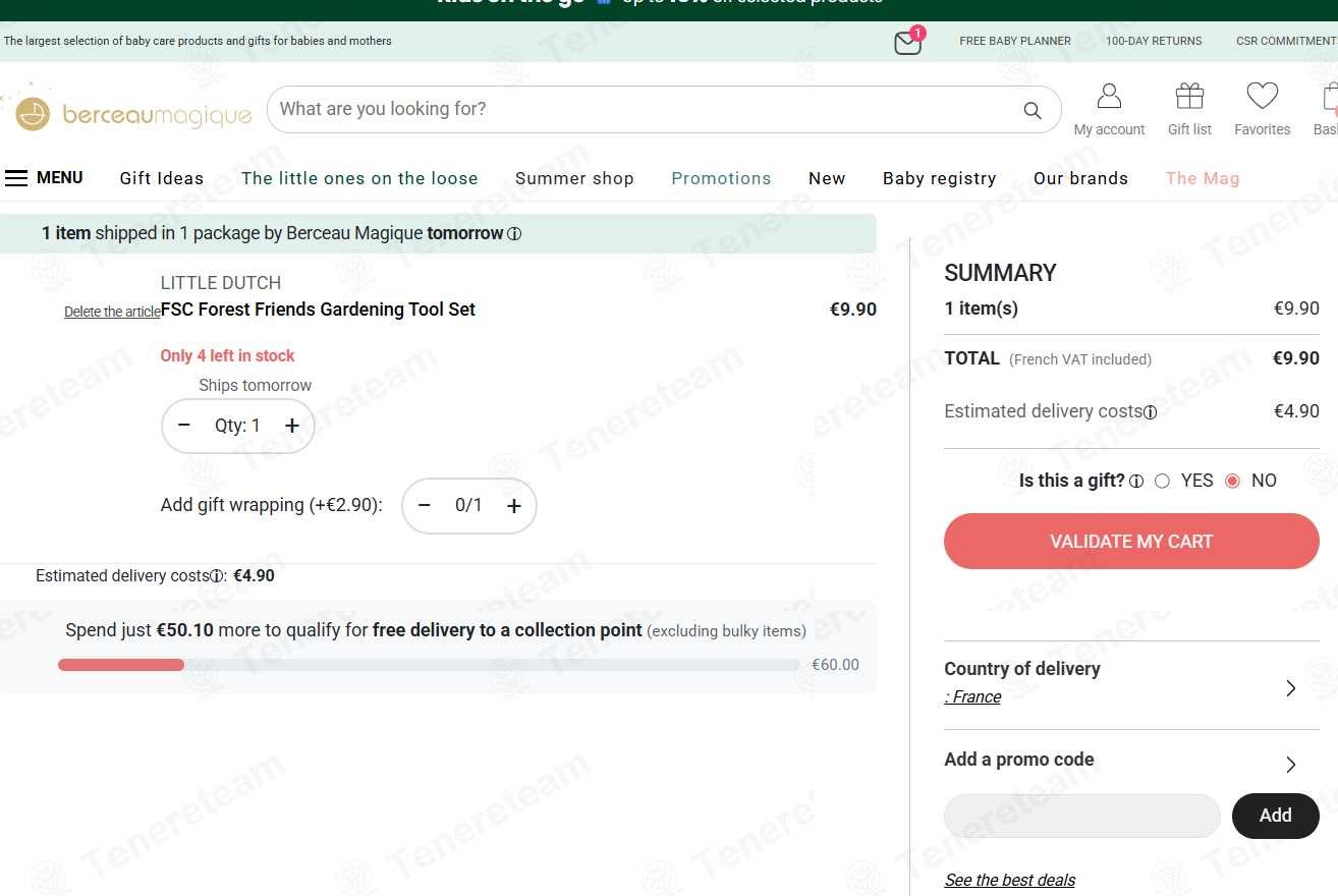 Berceaumagique apply coupon code