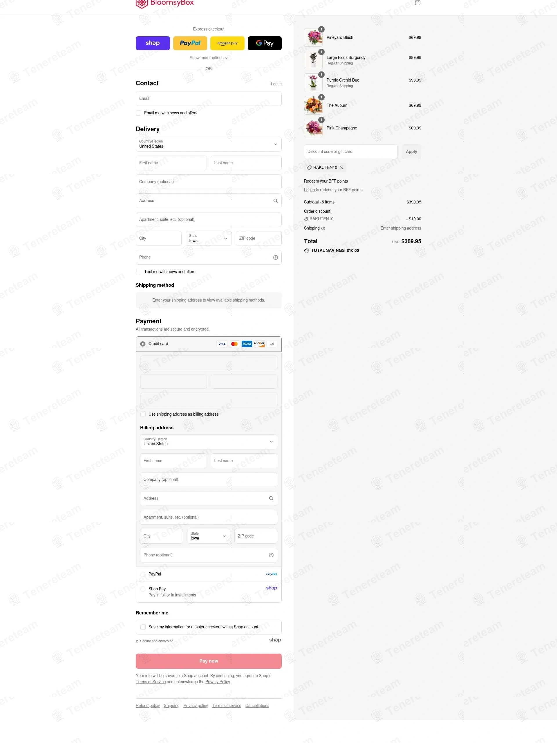 bloomsybox apply coupon code