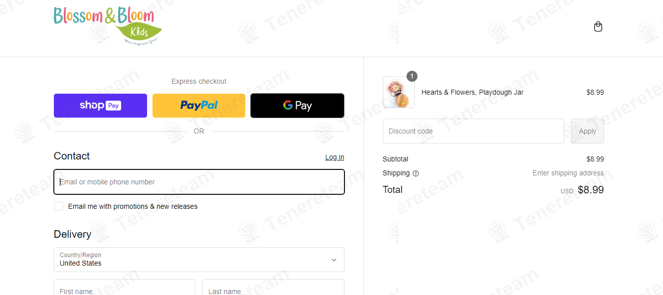Blossom and Bloom Kids apply coupon code