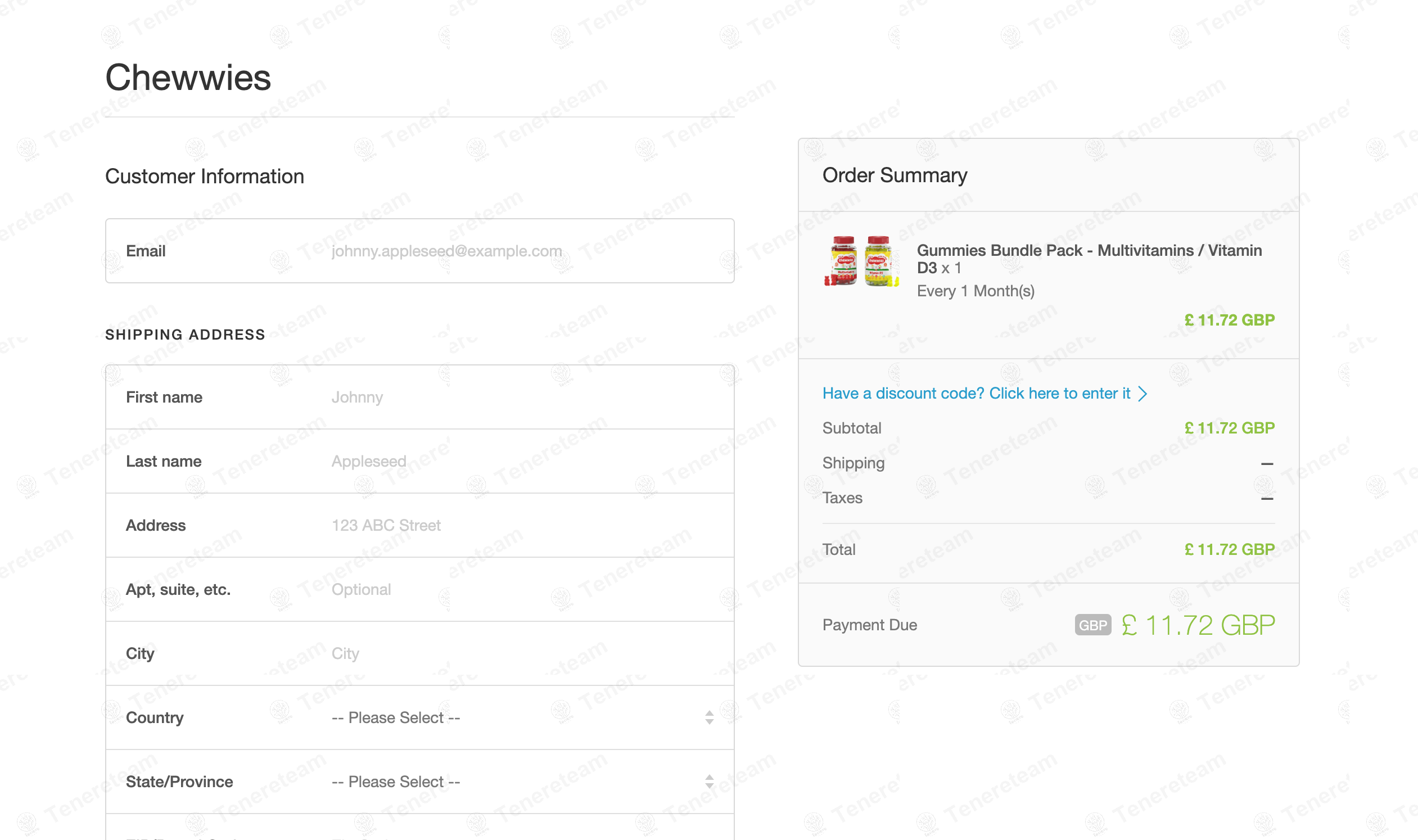 Chewwies apply coupon code