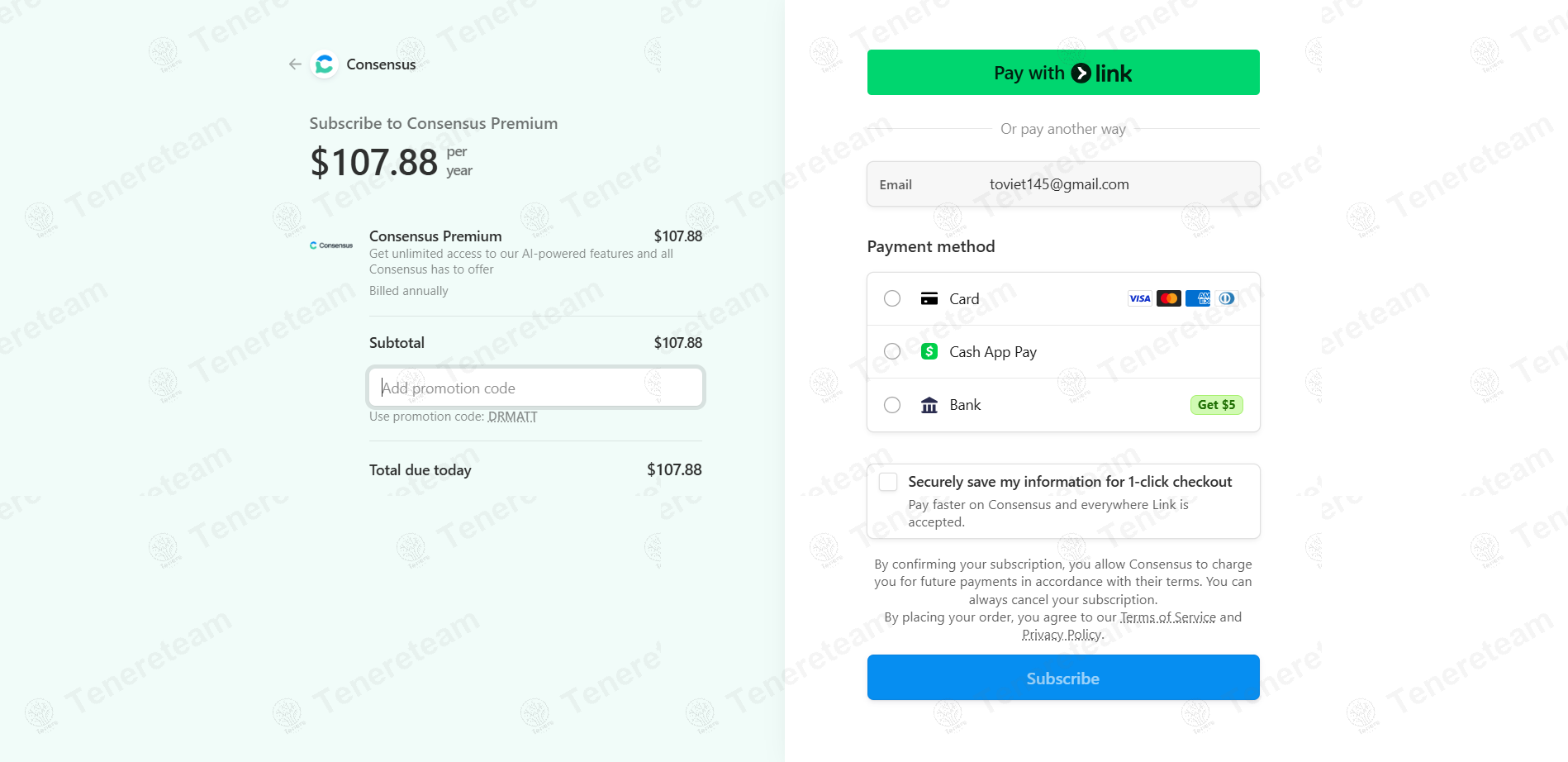 Consensus apply coupon code