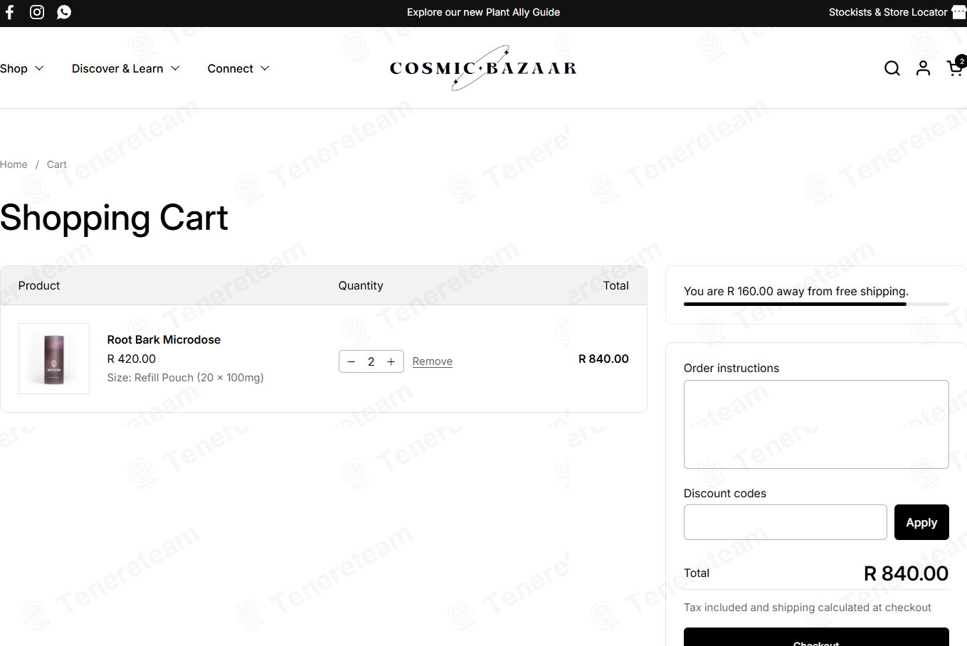 Cosmic Bazaar ZA apply coupon code