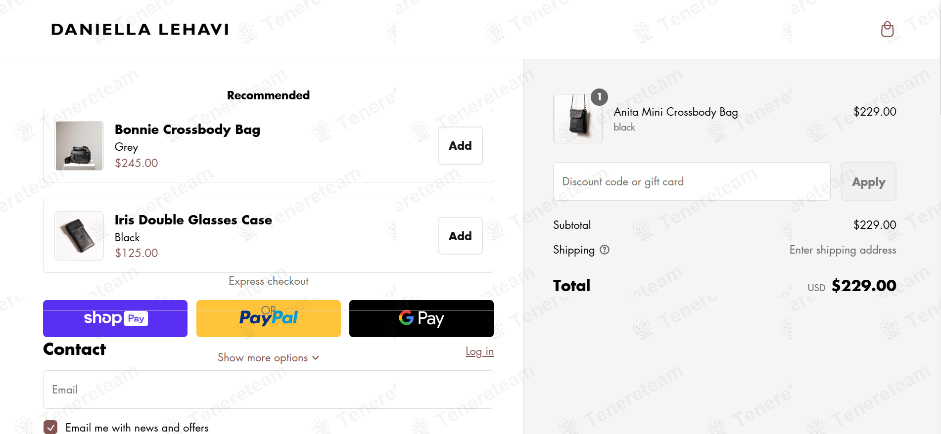 Daniella Lehavi apply coupon code