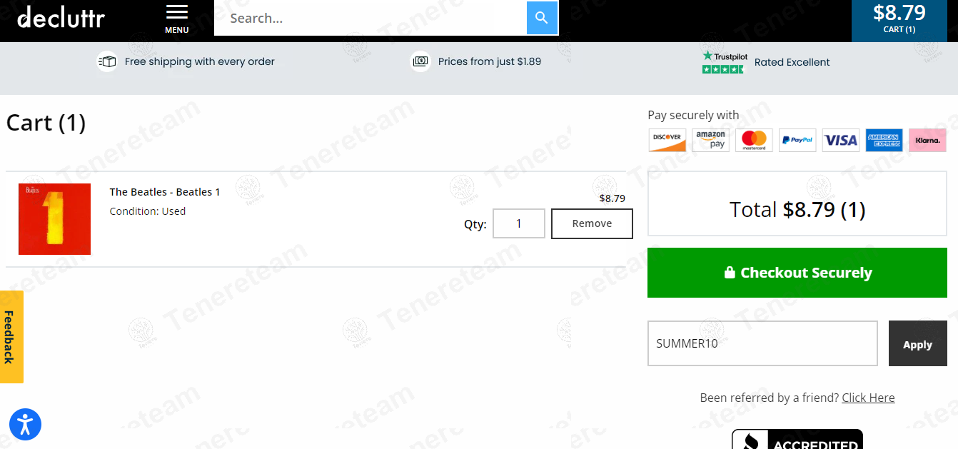 Decluttr apply coupon code