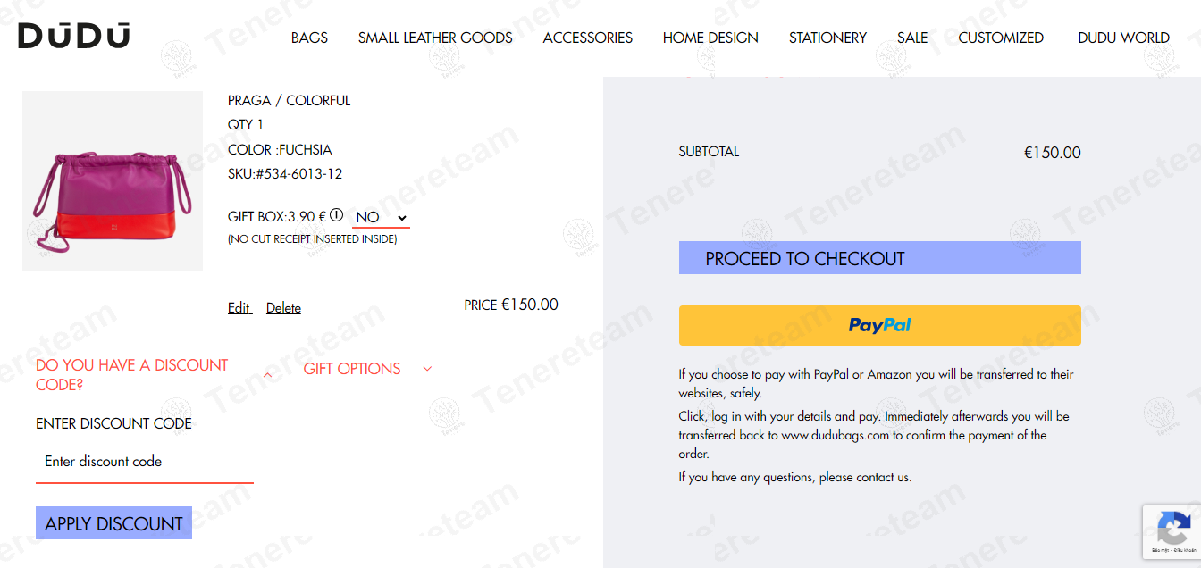 Dudubags apply coupon code