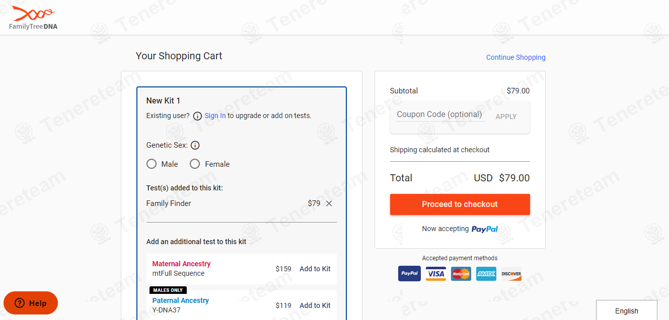 Family Tree Dna apply coupon code