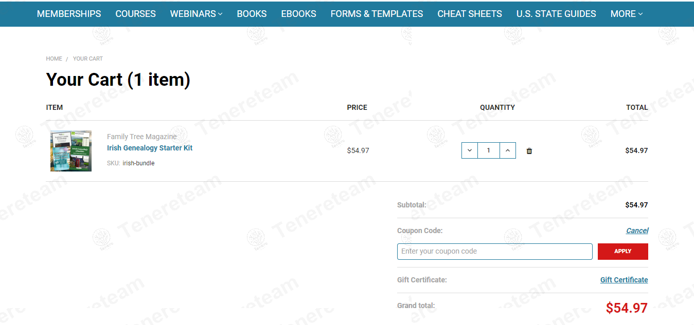 Family Tree Magazine apply coupon code