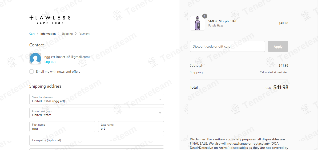 elf bar vape uk 15% Off Flawless Vape Shop Promo Code (15 Coupons) May 2026 main image 0
