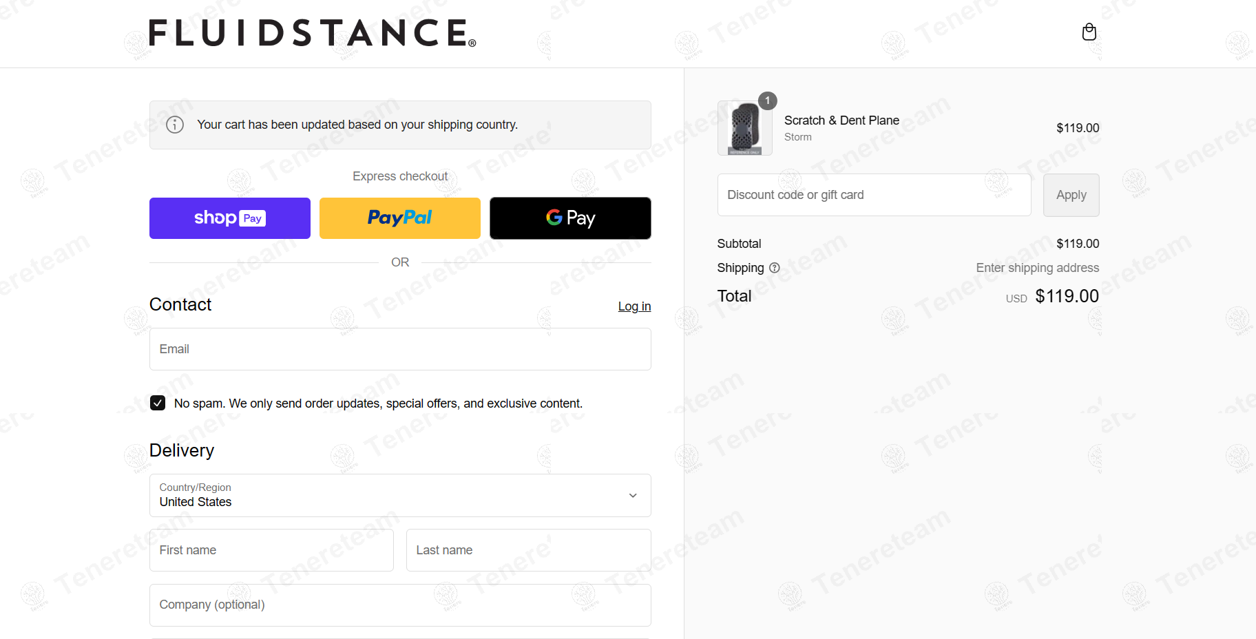 Fluidstance apply coupon code