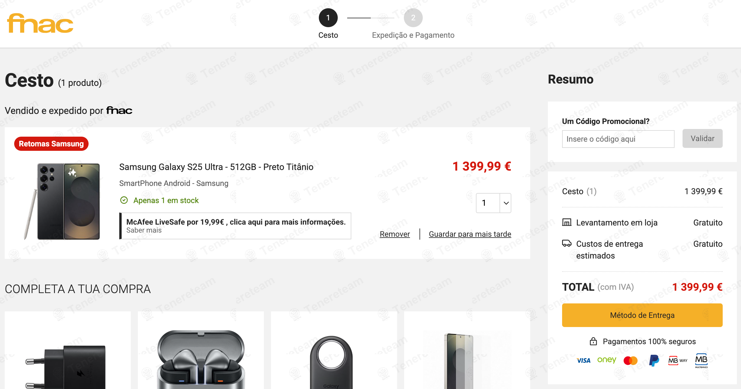 Fnac PT apply coupon code