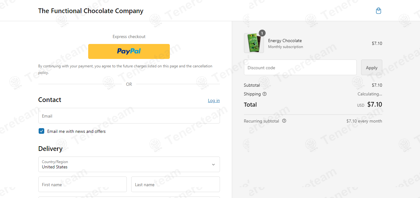 Functional Chocolate Company apply coupon code