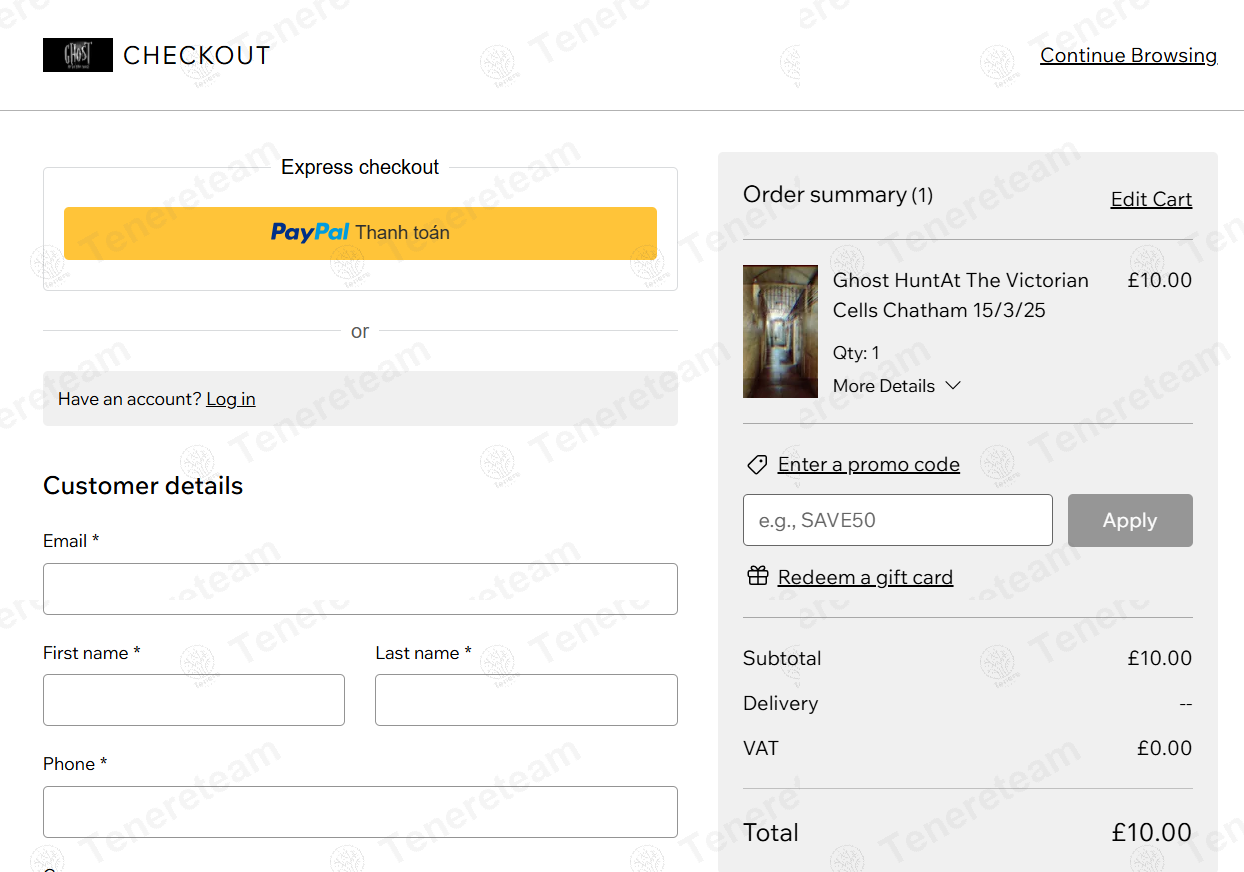 Ghost Hunter Tours apply coupon code