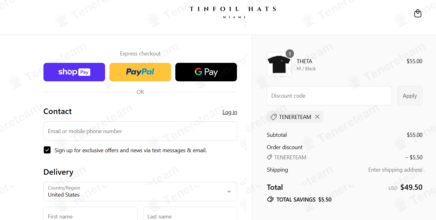 God Trip Miami apply coupon code