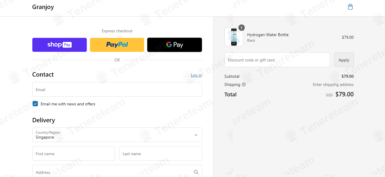Granjoy apply coupon code
