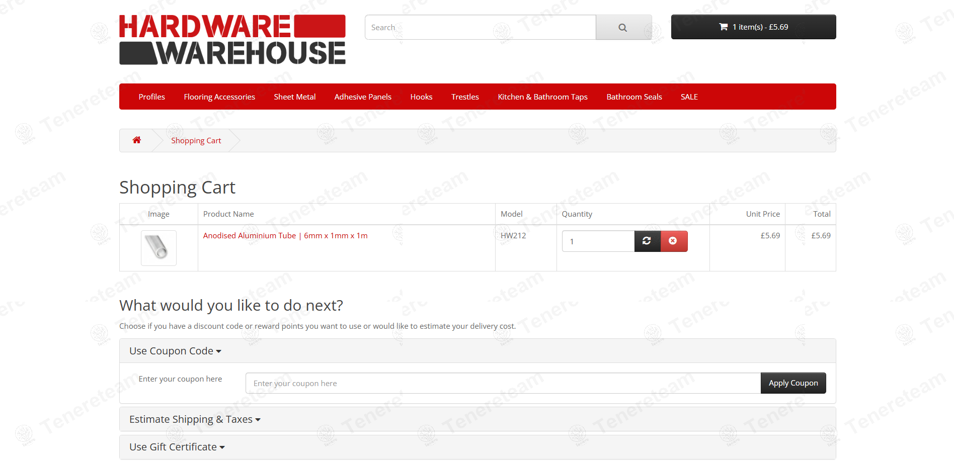 Hardware Warehouse apply coupon code